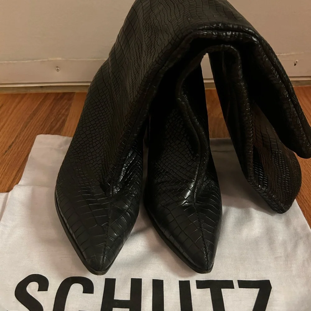 Schutz Maryana Block Heel Boots - Picture 2 of 4